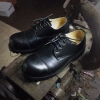 รองเท้าผู้ชาย | รองเท้าแฟชั่นชาย Black Safety Shoes Oiled Pull Up Leather