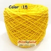 เชือกฟอก เกรด A สี 15 สีเหลืองเข้ม