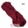 เชือกฟอก แบบไจ 99 สีไวน์แดง