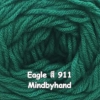 ไหมพรม Eagle กลุ่มใหญ่ สีพื้น รหัสสี 911 สีเขียวหัวเป็ด