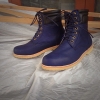 รองเท้าผู้ชาย | รองเท้าแฟชั่นชาย Blue Boots หนังนูบัคแท้ กันน้ำ