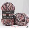 Milk Cotton เส้น4ply สีเหลือบ M31