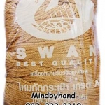 เชือกร่มดิ้นทอง ตราหงส์ สวอน (ตราหงส์) 312 สีน้ำตาลราชนิยม