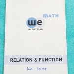 ►We Brain◄ MA 3028 หนังสือกวดวิชา คณิตศาสตร์ ม.4 ความสัมพันธ์ และฟังก์ชั่น มีสรุปเนื้อหา สูตรสำคัญ ก่อนตะลุยทำโจทย์แบบฝึกหัด มีข้อควรรู้ ข้อควรระวัง เทคนิคลัดเยอะมาก จดครึ่งเล่ม จดละเอียด โจทย์ Assignment มีเฉลยละเอียดและวิธีทำละเอียด