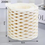 ไหมราเฟียร์ (Raffia yarn) สีครีมขาว