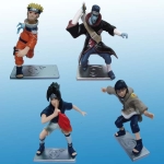 นารูโตะ แบบ4 ตัว ฐานเทา ชุด 4