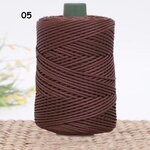 เชือกร่มเส้น3มิล รหัสสี 05 น้ำตาลเข้ม