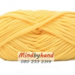 ไหมผ้ายืด (T-Shirt) เกรด A รหัสสี 86 สีเหลือง