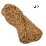 เชือกฟอก แบบไจ 89 สีน้ำตาลทอง