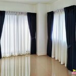 [H499] นิรติ ดอนเมือง งานติดตั้งม่านจีบผ้าทึบ+ผ้าโปร่ง มุ้งลวด และมู่ลี่