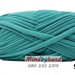 ไหมผ้ายืด (T-Shirt) เกรด A รหัสสี 52 สีเขียวหยกเข้ม