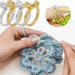 แหวนถักโครเชต์ / แหวนสวมนิ้ว / อุปกรณ์เสริม สำหรับถักโครเชต์