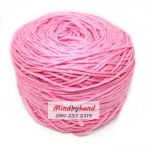 เส้นฝ้ายอินโด รหัสสี 10 สีชมพูอ่อน