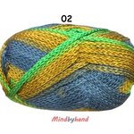 ไหมพรมเรนโบว์ รหัสสี 02