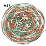 เชือกฟอกสีเหลือบ สี 37