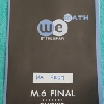 ►We Brain◄ MA FR07 หนังสือกวดวิชา คณิตศาสตร์ ม.6 ติว Final แคลคูลัส เน้นทำแนวข้อสอบเพื่อติวสอบปลายภาค มีจดบ้าง จดละเอียด หนังสือบางไม่หนา