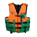 เสื้อชูชีพ Size XL มีสีส้ม-เหลือง,เขียว-ส้ม,แดง-เหลือง