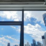 [O21] Major Tower ทองหล่อ ม่านม้วนสีขาวบริเวณหน้าต่างสำนักงาน