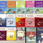 ►หนังสือติวเคมี◄ The Tutor หนังสือเคมี 14 เล่ม + สมุดโน้ตอีก 1 เล่ม รวม 15 เล่ม มีสรุปเนื้อหา โจทย์ประจำบท ทั้งหนังสือและสมุดโน้ตมีจดบางหน้า จดละเอียด ด้านหลังหนังสือมีเฉลยของอาจารย์