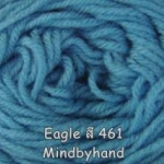 ไหมพรม Eagle สี 461 สีฟ้า Sky