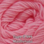 ไหมพรม Eagle สี 599 สีชมพู