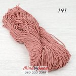 เชือกฟอก แบบไจ 141 สีชมพูนู๊ด