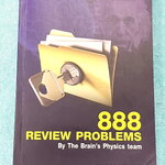 ►The Brain◄ หนังสือเรียนพิเศษเดอะเบรน วิชาฟิสิกส์ 888 Review Problems พร้อมเฉลยและวิธีทำอย่างละเอียดครบทุกข้อ เหมาะสำหรับนักเรียนชั้น ม.ปลาย และผู้เตรียมตัวสอบเข้ามหาวิทยาลัย ในหนังสือมีเขียนด้วยดินสอเล็กน้อย มีเฉลยละเอียด วิธีทำละเอียดครบทั้ง 888 ข้อ