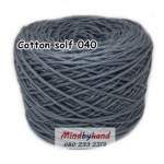 ไหมคอตตอลซอฟท์ เส้น 4 ply รหัสสี 40 สีเทาเข้ม