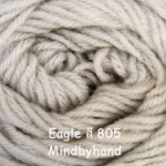 ไหมพรม Eagle สี 805 สีเทาเงิน