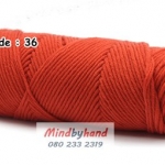 ไหมพรมวาเลนไทน์ รหัสสี 36 Rust red