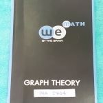 ►วีเบรน◄ MA 2704 คณิตศาสตร์ ม.5 ทฤษฎีกราฟเบื้องต้น มีสรุปสูตร และโจทย์แบบฝึกหัด จดครบเกือบทั้งเล่ม จดละเอียด ด้านหลังมีเฉลยของอาจารย์ครบทุกข้อ มีแสดงวฺิธีทำอย่างละเอียด หนังสือจดโดยน้องที่ติดมหาวิทยาลัยธรรมศาสตร์