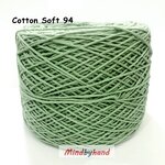 ไหมคอตตอลซอฟท์ เส้น 4 ply รหัสสี 94 สีเชียวหยก