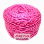 เส้นฝ้ายอินโด รหัสสี 22 สีชมพูหวาน