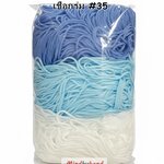 เชือกร่มผสมสี รหัสสี 35 สีฟ้าคราม ฟ้าอ่อน