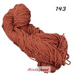 เชือกฟอก แบบไจ 143 สีน้ำตาลแดง