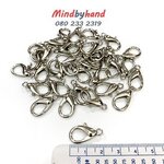 ตะขอก้ามปู สีเงิน ขนาด 2 cm.