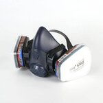 หน้ากากกันสารเคมีครึ่งหน้าพร้อมตลับกรองสารพิษ รุ่น 6001