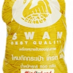 เชือกร่มสีพื้น ตราหงส์ สวอน (ตราหงส์) 104 สีเหลืองสด
