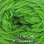 ไหมพรม Eagle สี 904 สีเขียวก้านมะลิ