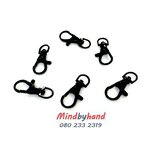 ตะขอก้ามปู สีดำ ขนาด 3.8 ซม