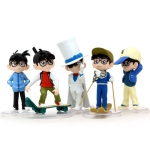 โมเดลโคนัน ฐานใส 5 ตัว ชุดจอมโจรคิด ชุด 4