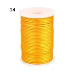 เชือกหางหนู / เชือกจีน 14 สีเหลืองเข้ม