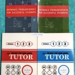 ►พี่ตุ้ยเดอะติวเตอร์◄ TUTOR R709 เซ็ทรวมข้อสอบ Entrance วิชาคณิตศาสตร์ มีหนังสือรวมโจทย์ Ent เล่ม 1-2 ,หนังสือเล่มเฉลยละเอียดอีก 2 เล่ม ในหนังสือรวมโจทย์มีเขียนเล็กน้อย เล่มเฉลยมีเฉลยละเอียดครบทุกข้อ แสดงวิธีทำละเอียด บางข้อเฉลยละเอียดด้วยลายมือเขียนของอา