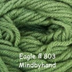 ไหมพรม Eagle สี 803 สีเขียวหม่น