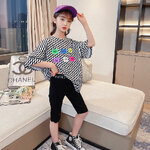 dr4859 เสื้อ+กางเกง เด็กโต 3 ตัวต่อแพ็ค 110-160 (เลือกไซส์ได้ให้ครบแพ็ค)