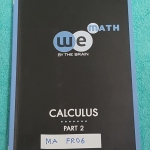 ►We Brain◄ MA FR06 หนังสือกวดวิชา คณิตศาสตร์ ม.6 แคลคูลัส เล่ม 2 มีสรุปเนื้อหา สูตรสำคัญ ก่อนตะลุยทำโจทย์แบบฝึกหัด มีข้อควรรู้ ข้อควรระวัง เทคนิคลัดเยอะมาก จดครบเกือบทั้งเล่ม จดละเอียด โจทย์ Assignment มีเฉลยละเอียดและวิธีทำละเอียด