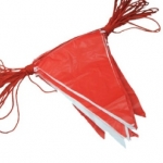 ธงราวสีขาว-แดง ยาว 20 เมตร