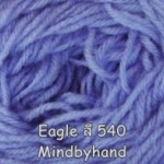 ไหมพรม Eagle สี 540 สีม่วงคราม