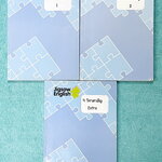 ►ครูจิ๊กซอว์◄ ครู Jigsaw 9 วิชาสามัญเล่ม 1,2 และเล่ม Extra รวม 3 เล่ม เน้นตะลุยโจทย์ทั้งเซ็ท จดครบเกือบทั้งเล่ม จดละเอียด มีจดความหมายและวิธีการใช้ศํพท์ ลายมือจดโดยน้องที่ติดเตรียมอุดม และแพทย์มหิดล