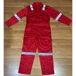 ชุดหมีงานช่างผ้าโพลีเอสเตอร์ มีกระเป๋า 6 ช่อง มี 4 สี คือ กรมท่า น้ำเงิน แดง ส้ม